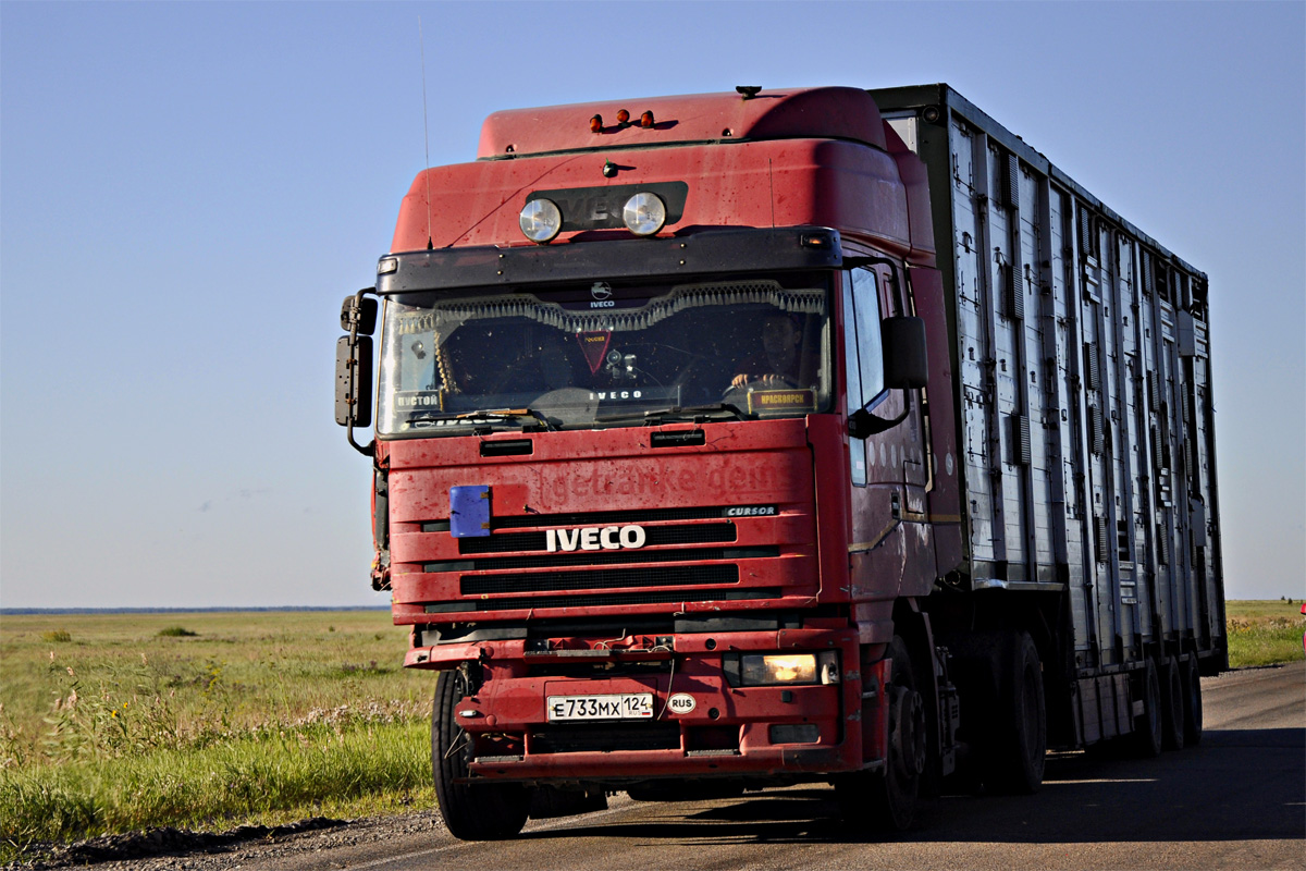 Красноярский край, № Е 733 МХ 124 — IVECO EuroStar