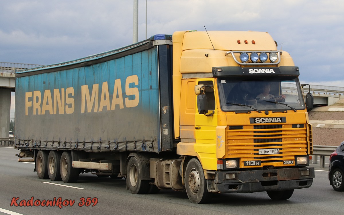 Ленинградская область, № У 166 ЕЕ 47 — Scania (II) R113H