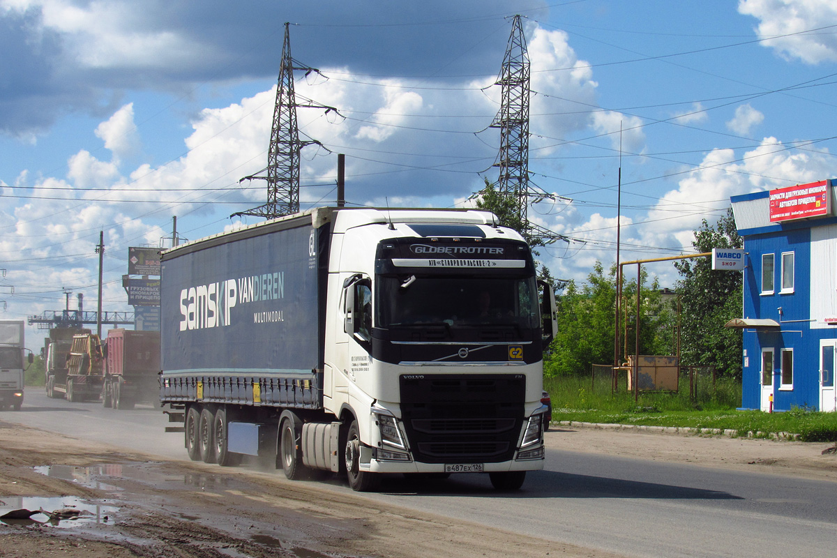 Ставропольский край, № В 487 ЕХ 126 — Volvo ('2012) FH.460 [X9P]