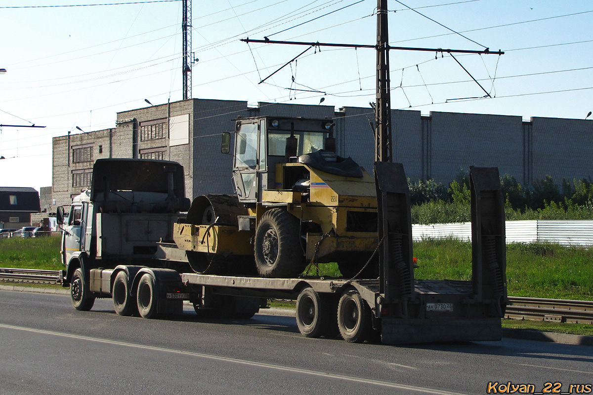 Алтайский край, № АН 0730 22 — ЧМЗАП-93853; Алтайский край — Разные фотографии (Спецтехника)