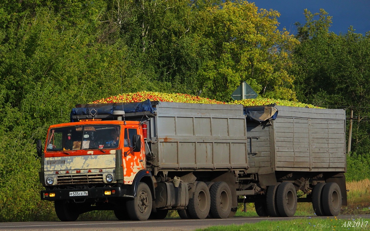 Воронежская область, № Р 535 СЕ 36 — КамАЗ-5320