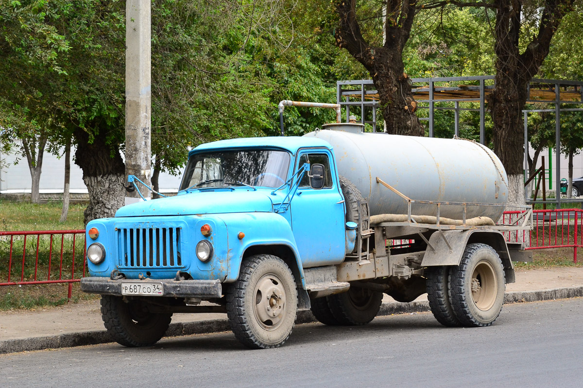 Волгоградская область, № Р 687 СО 34 — ГАЗ-53-12