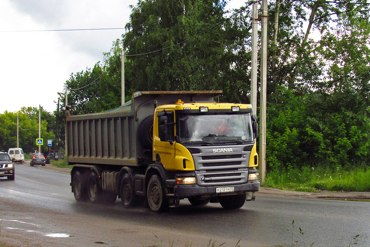 Ивановская область, № Н 212 ТМ 37 — Scania ('2004) P380