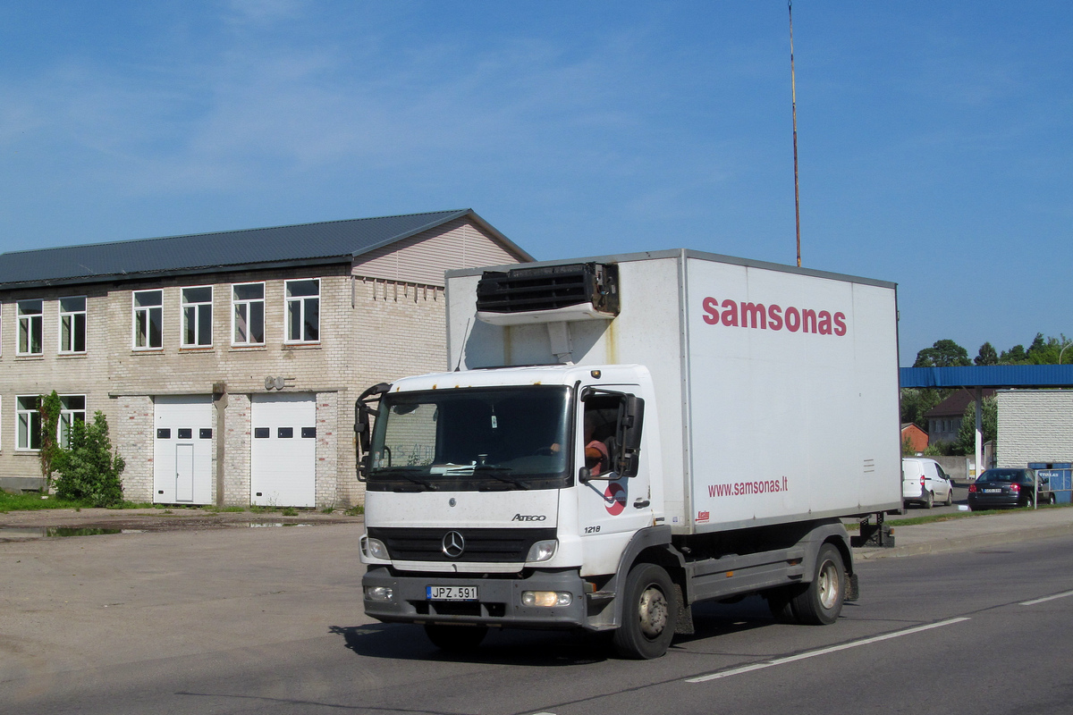 Литва, № JPZ 591 — Mercedes-Benz Atego 1218