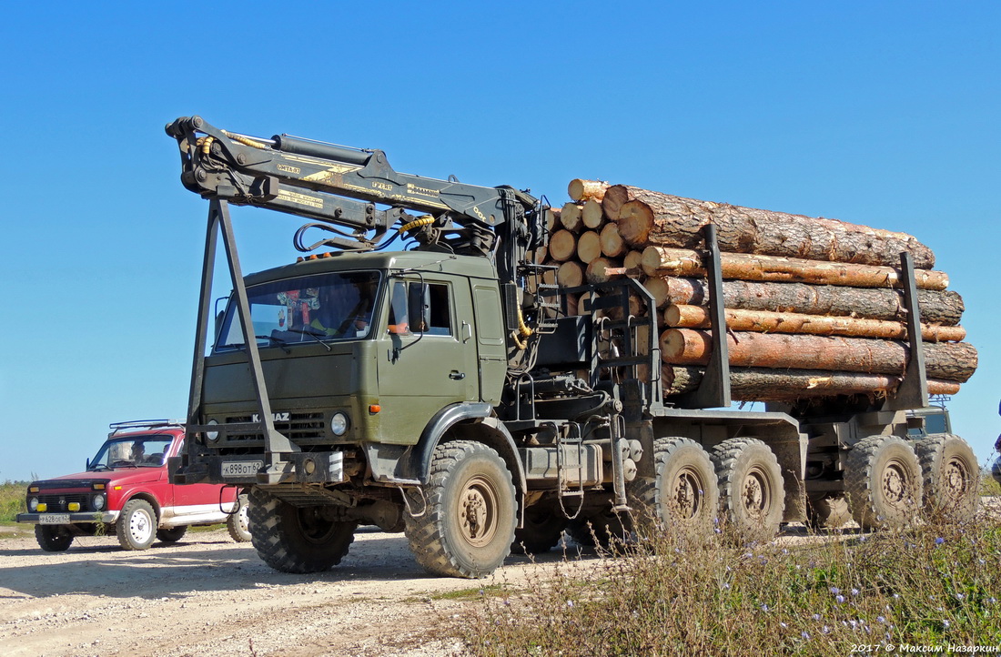 Рязанская область, № К 898 ОТ 62 — КамАЗ-43106