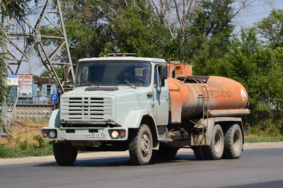 Волгоградская область, № А 470 ТК 34 — ЗИЛ-133Г42