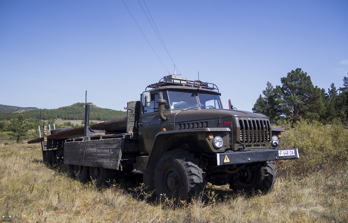 Восточно-Казахстанская область, № F 648 DA — Урал-43202