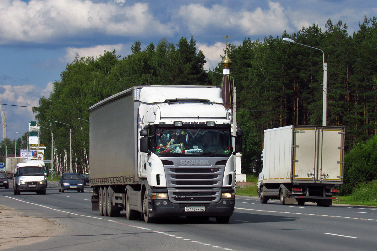 Рязанская область, № Н 446 РК 62 — Scania ('2009) G420