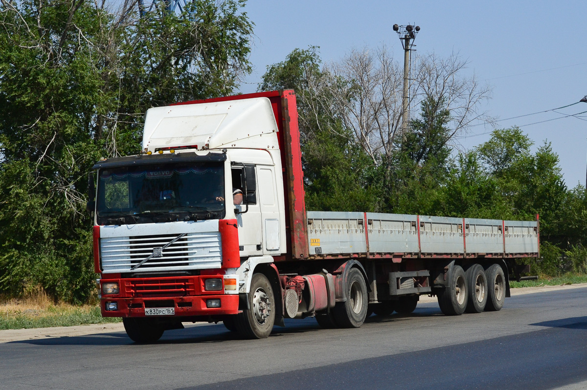 Ростовская область, № К 830 РС 161 — Volvo ('1987) F12