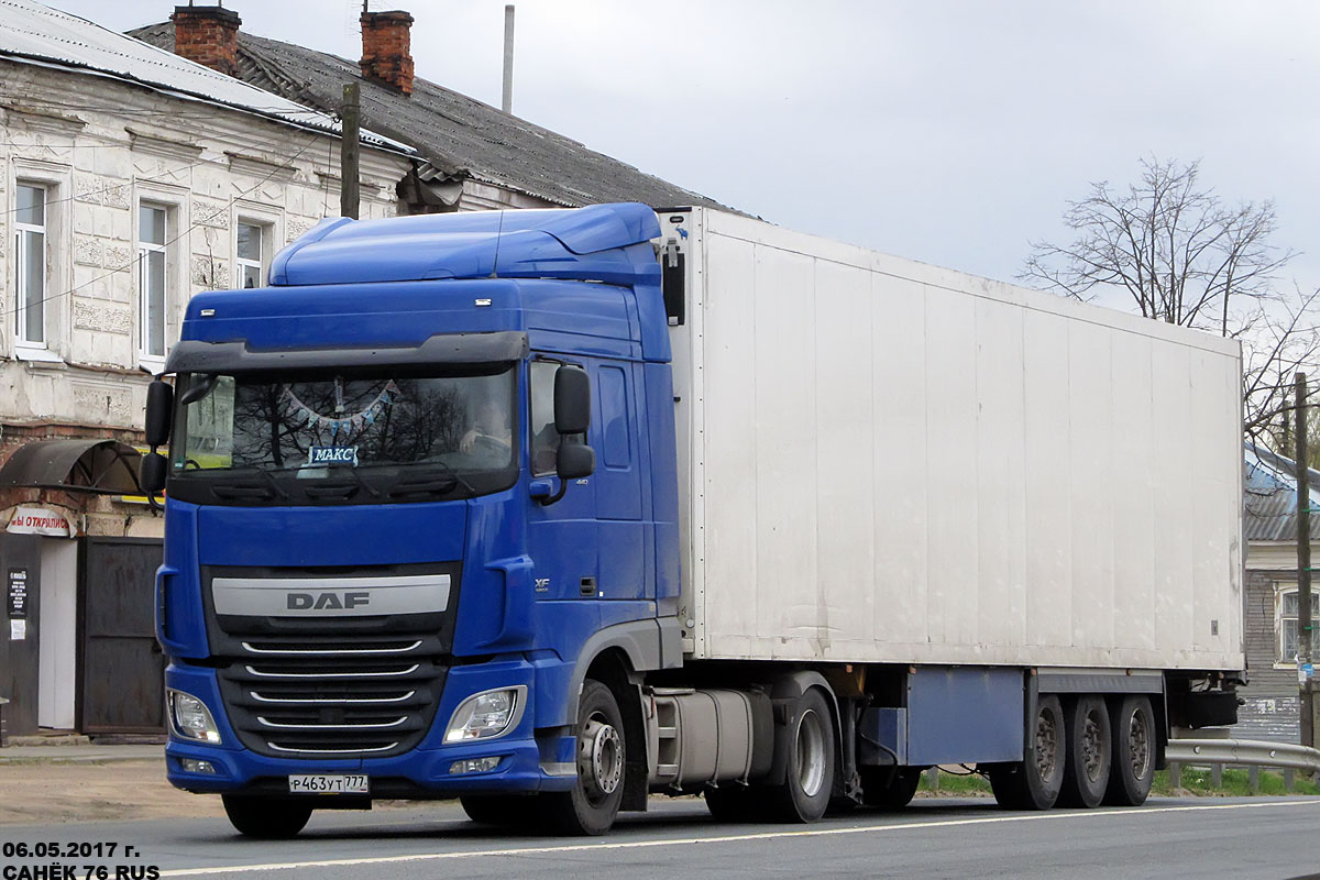 Москва, № Р 463 УТ 777 — DAF XF Euro6 FT