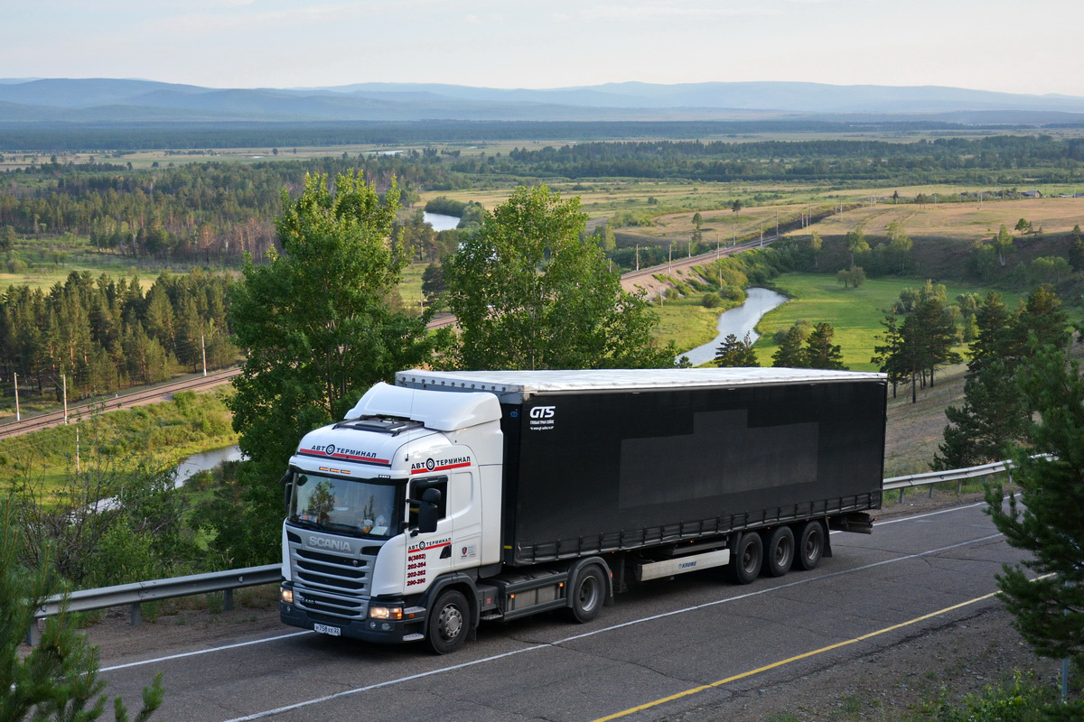 Алтайский край, № Н 758 ХЕ 22 — Scania ('2013) G440