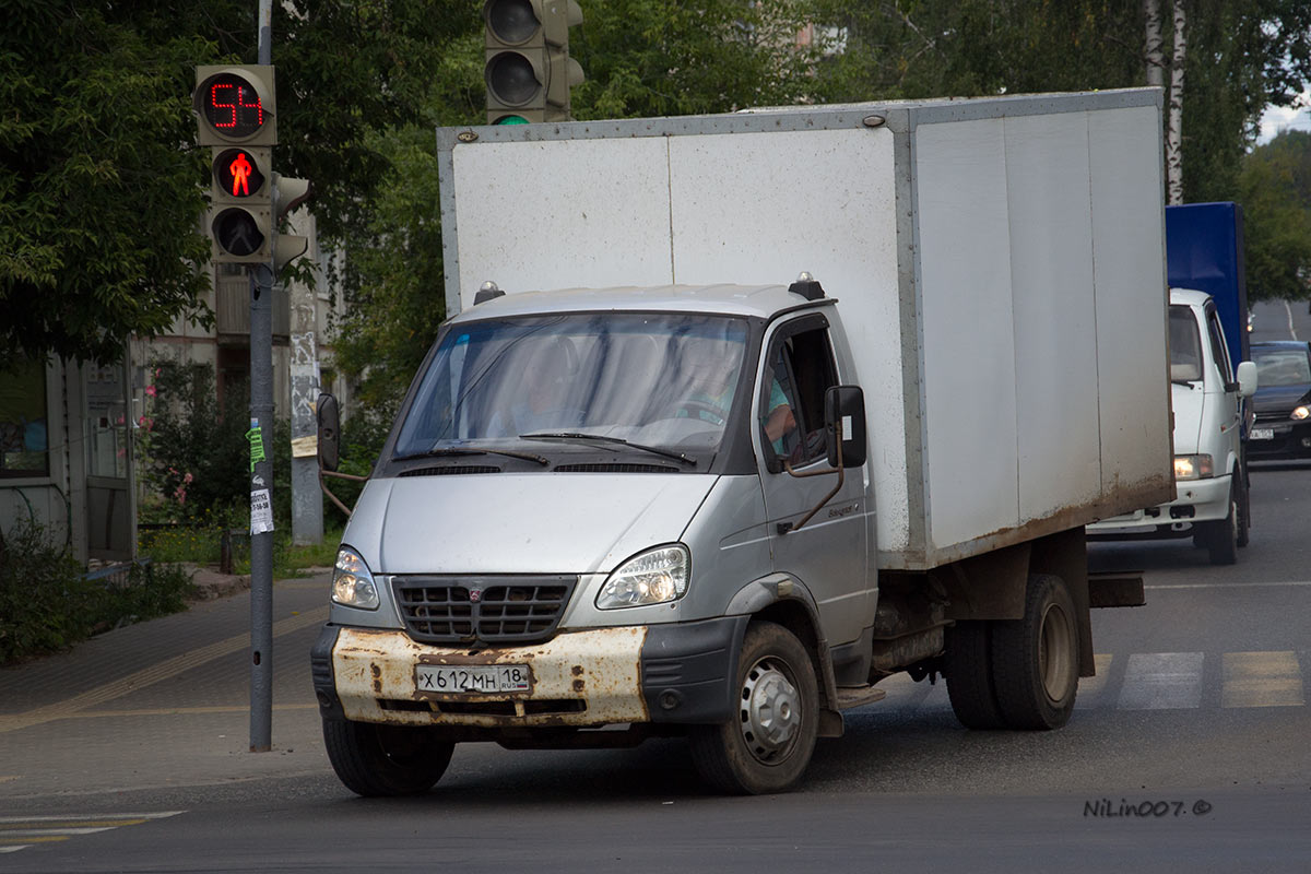 Удмуртия, № Х 612 МН 18 — ГАЗ-33104 "Валдай"