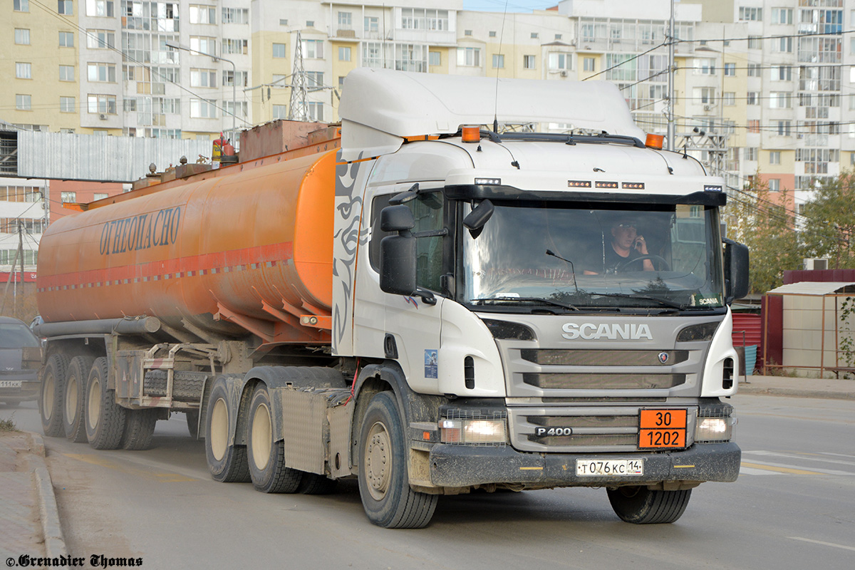 Саха (Якутия), № Т 076 КС 14 — Scania ('2011) P400