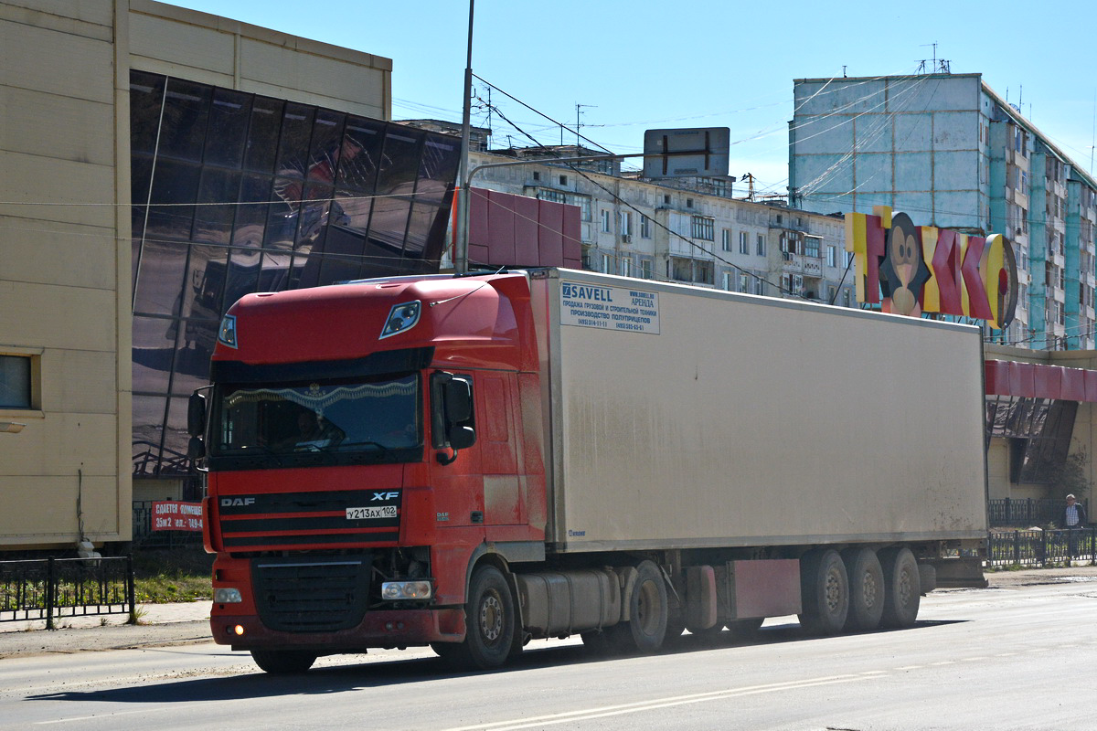 Башкортостан, № У 213 АХ 102 — DAF XF105 FT