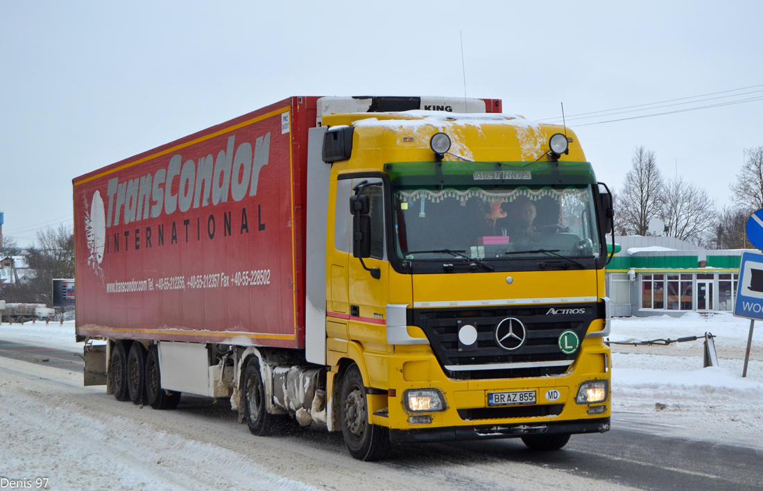 Молдавия, № BR AZ 855 — Mercedes-Benz Actros ('2003) 1844