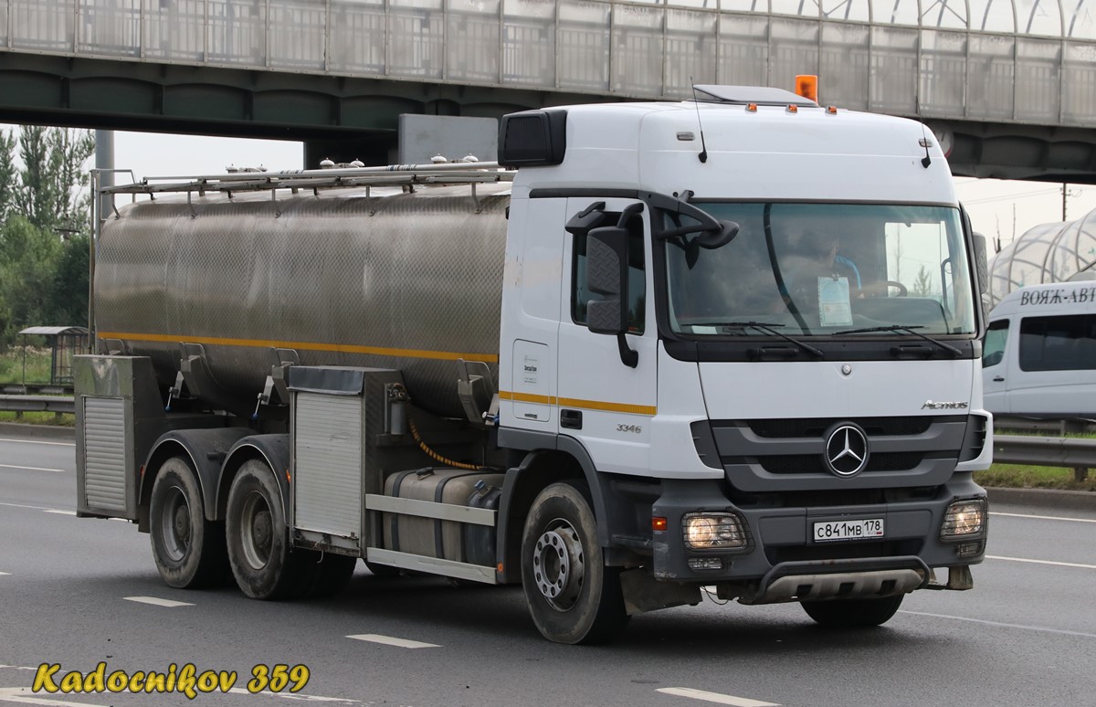 Санкт-Петербург, № С 841 МВ 178 — Mercedes-Benz Actros ('2009) 3346