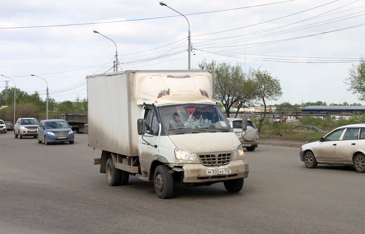 Красноярский край, № К 302 КК 124 — ГАЗ-33106 "Валдай"