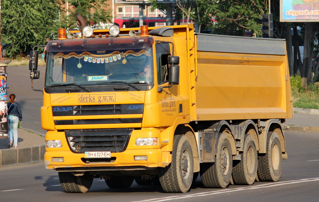 Одесская область, № ВН 6327 ЕН — DAF CF85 FAD