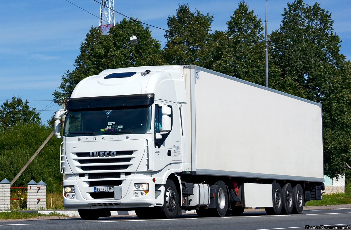 Сербия, № BG 982-MC — IVECO Stralis ('2007) 450