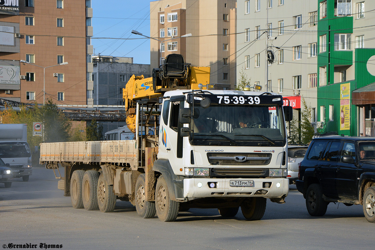 Саха (Якутия), № А 713 РМ 14 — Daewoo Novus