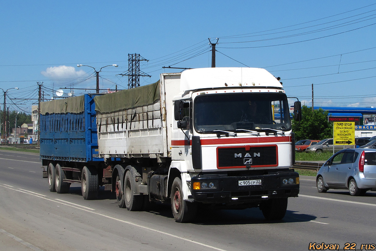 Алтайский край, № С 905 СР 22 — MAN F90 26.xxx (общая)