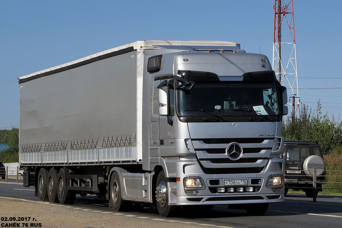 Татарстан, № Р 708 ОХ 116 — Mercedes-Benz Actros ('2009) 1841