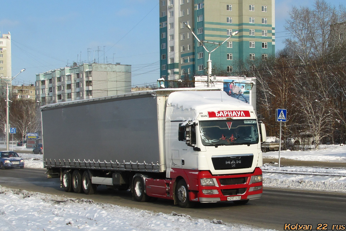 Алтайский край, № М 297 ТУ 22 — MAN TGX ('2007) (общая модель)