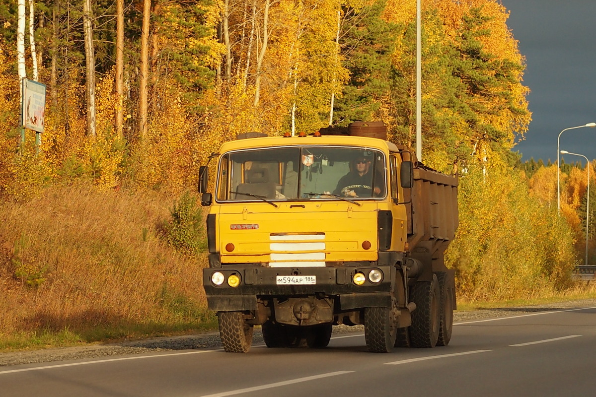 Ханты-Мансийский автоном.округ, № М 594 АР 186 — Tatra 815-2 S1 A