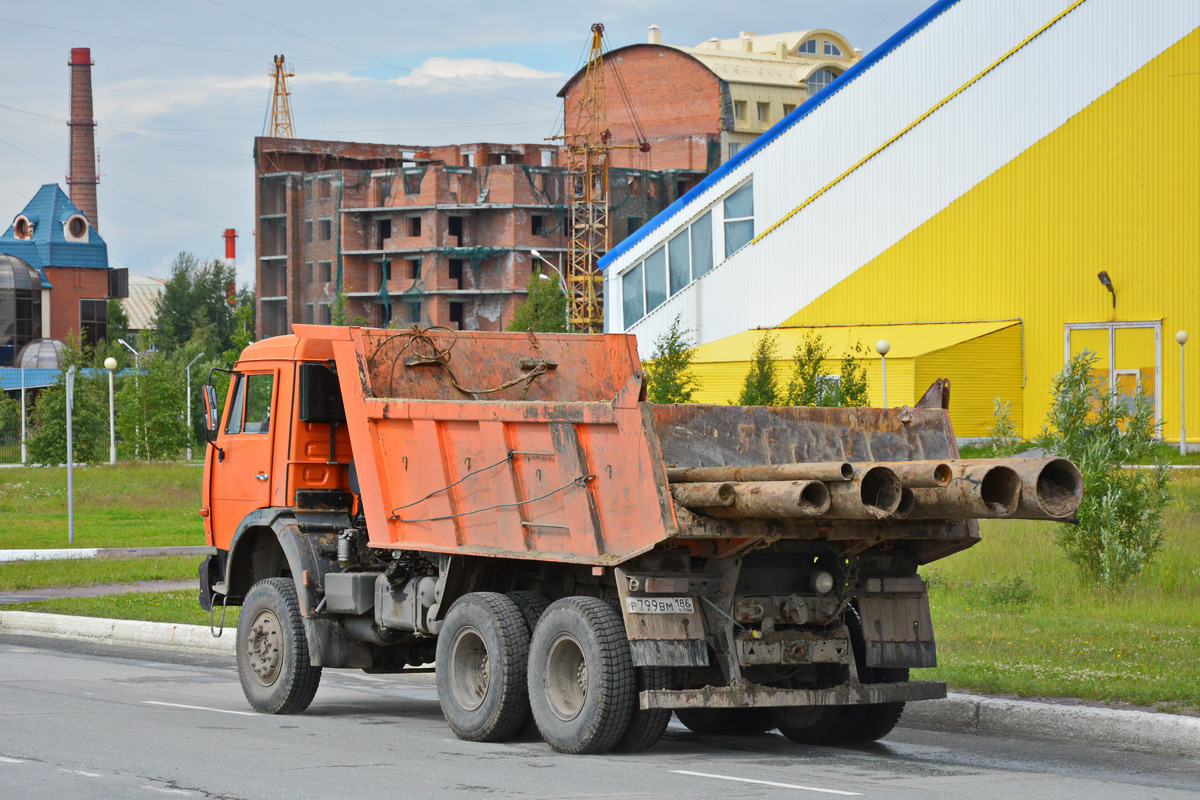 Ханты-Мансийский автоном.округ, № Р 799 ВМ 186 — КамАЗ-65111 [651110]