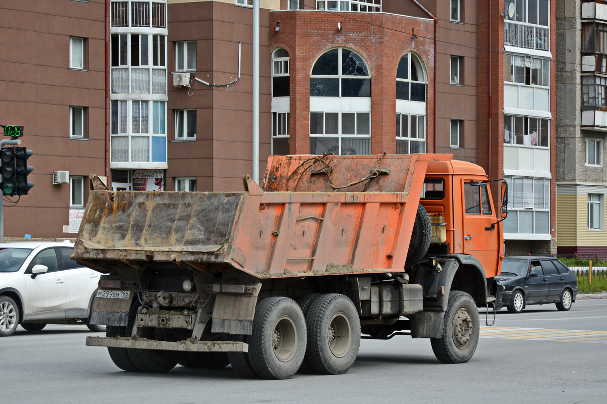 Ханты-Мансийский автоном.округ, № Р 799 ВМ 186 — КамАЗ-65111 [651110]