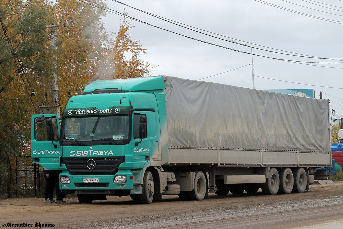 Новосибирская область, № О 539 НХ 54 — Mercedes-Benz Actros ('2003) 1841