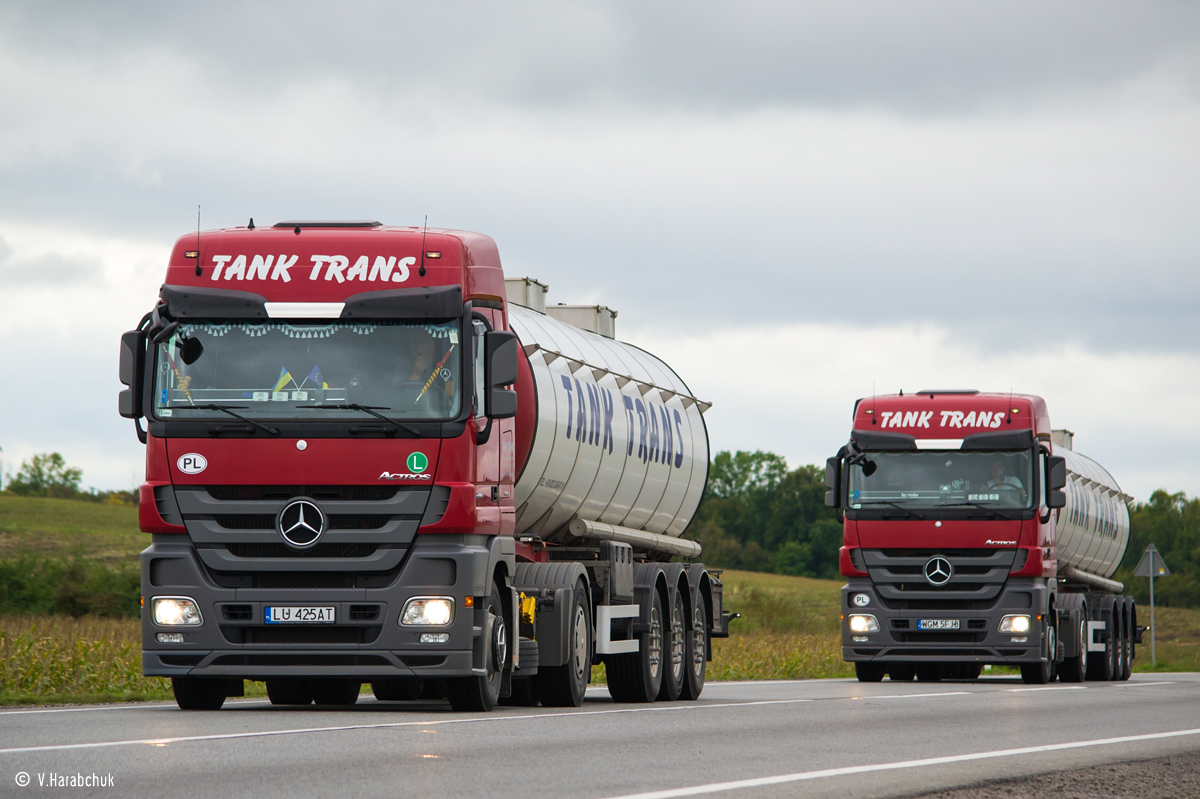 Польша, № LU 425AT — Mercedes-Benz Actros ('2009) 1844