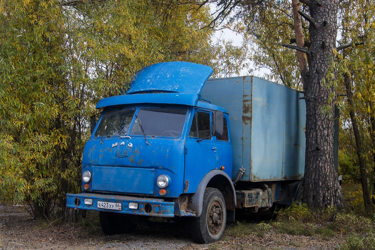 Ханты-Мансийский автоном.округ, № А 423 ХУ 86 — МАЗ-500 (общая модель)