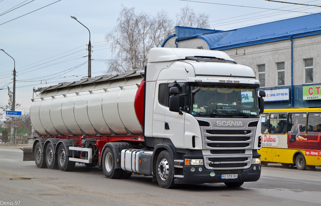 Тернопольская область, № ВО 5310 ВН — Scania ('2009) R420