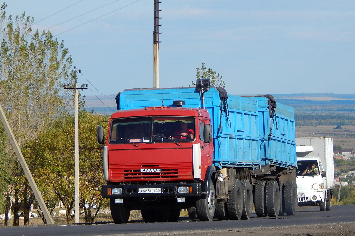 Белгородская область, № А 466 ОО 31 — КамАЗ-5320