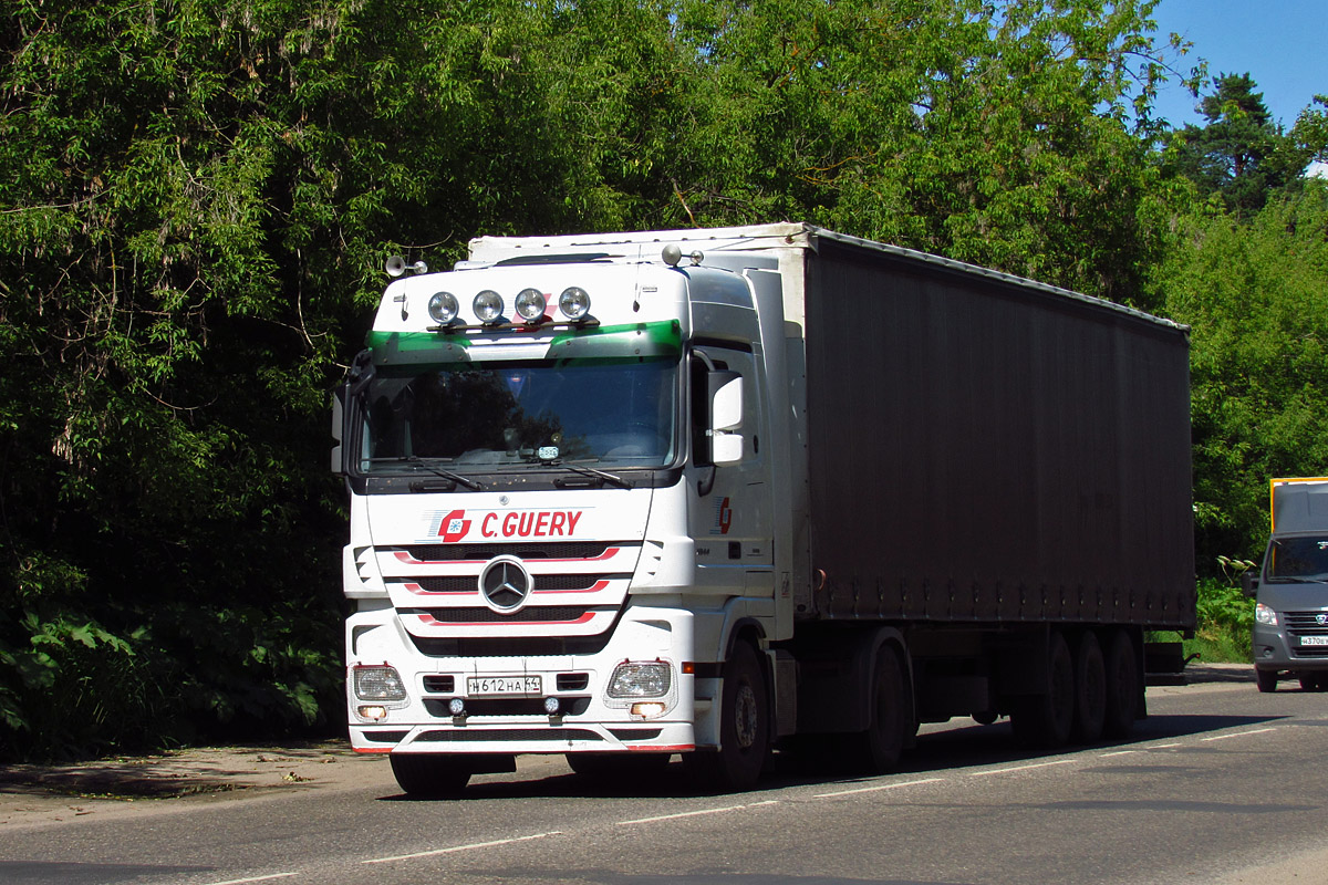 Костромская область, № Н 612 НА 44 — Mercedes-Benz Actros ('2009) 1844