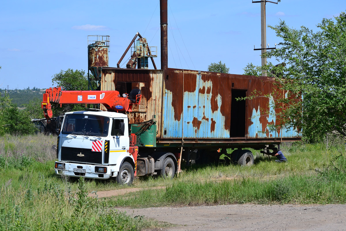 Волгоградская область, № Р 431 НВ 34 — МАЗ (общая модель)