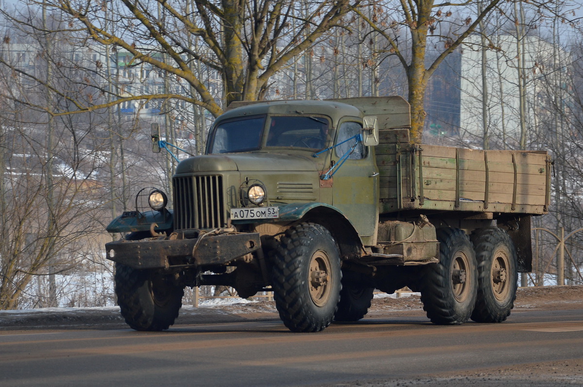 Новгородская область, № А 075 ОМ 53 — ЗИЛ-157КД