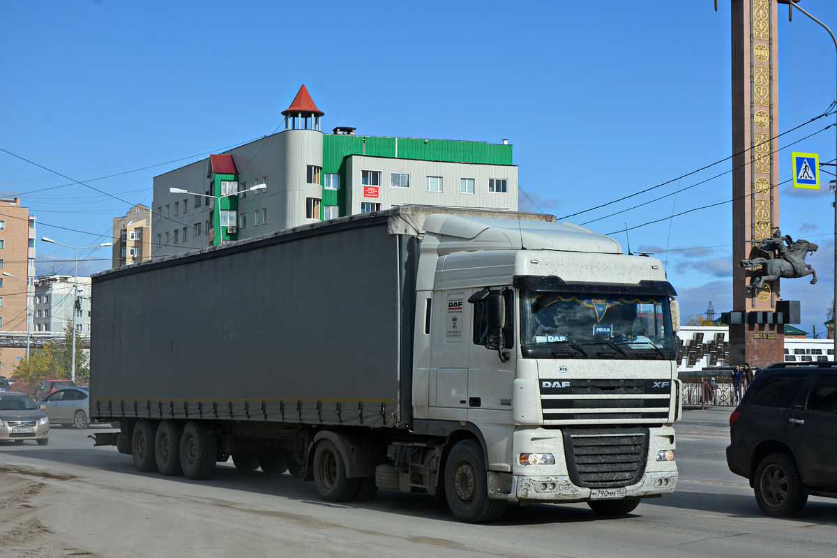 Нижегородская область, № М 790 ММ 152 — DAF XF105 FT