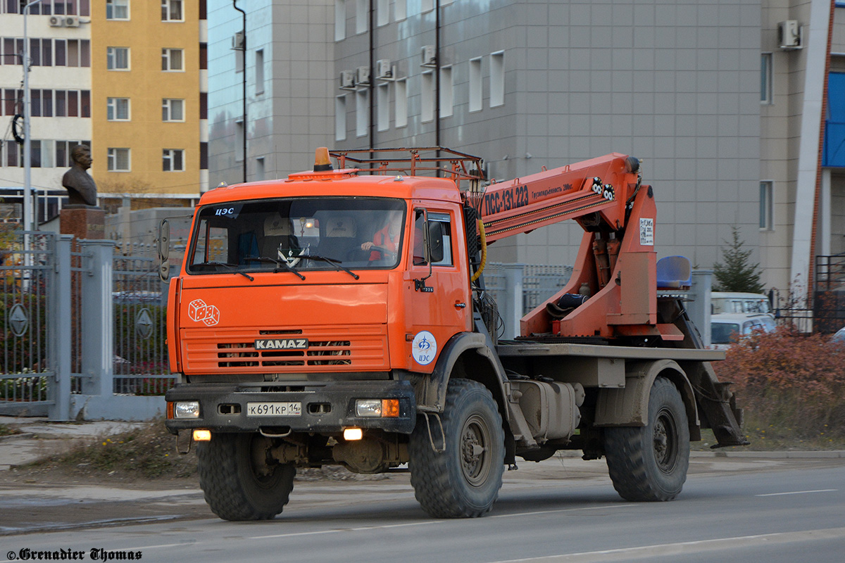 Саха (Якутия), № К 691 КР 14 — КамАЗ-4326-15 [43260R]