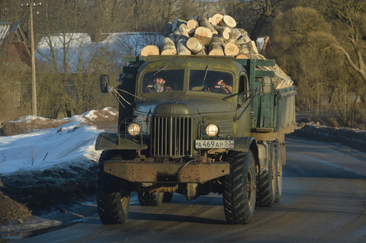 Новгородская область, № А 469 АР 53 — ЗИЛ-157 (общая модель)