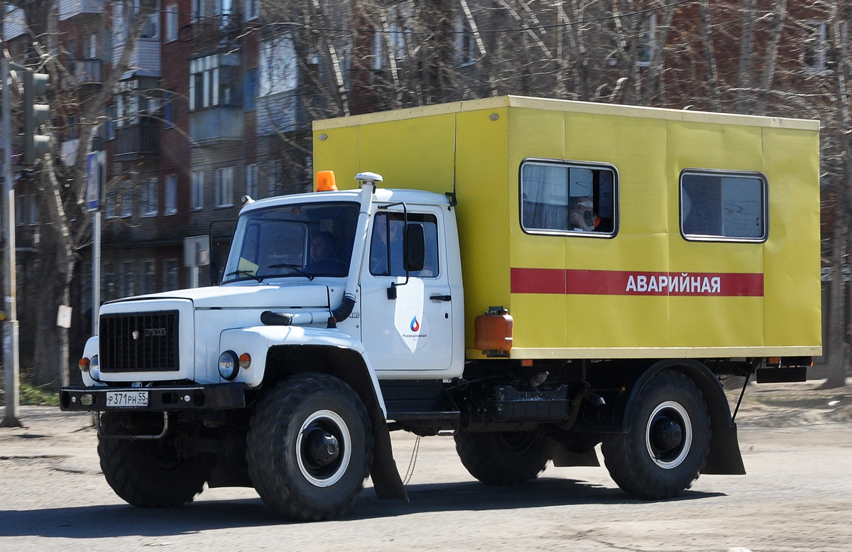 Омская область, № Р 371 РН 55 — ГАЗ-33081 «Садко»