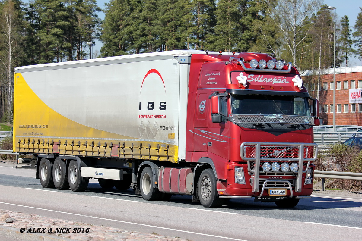 Финляндия, № OOY-340 — Volvo ('2002) FH16.550