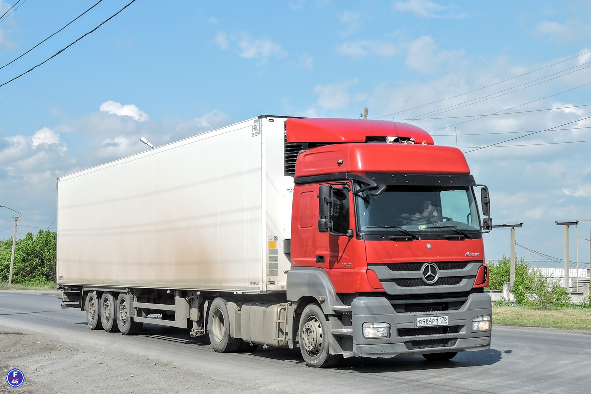 Санкт-Петербург, № В 984 РР 178 — Mercedes-Benz Axor 1840