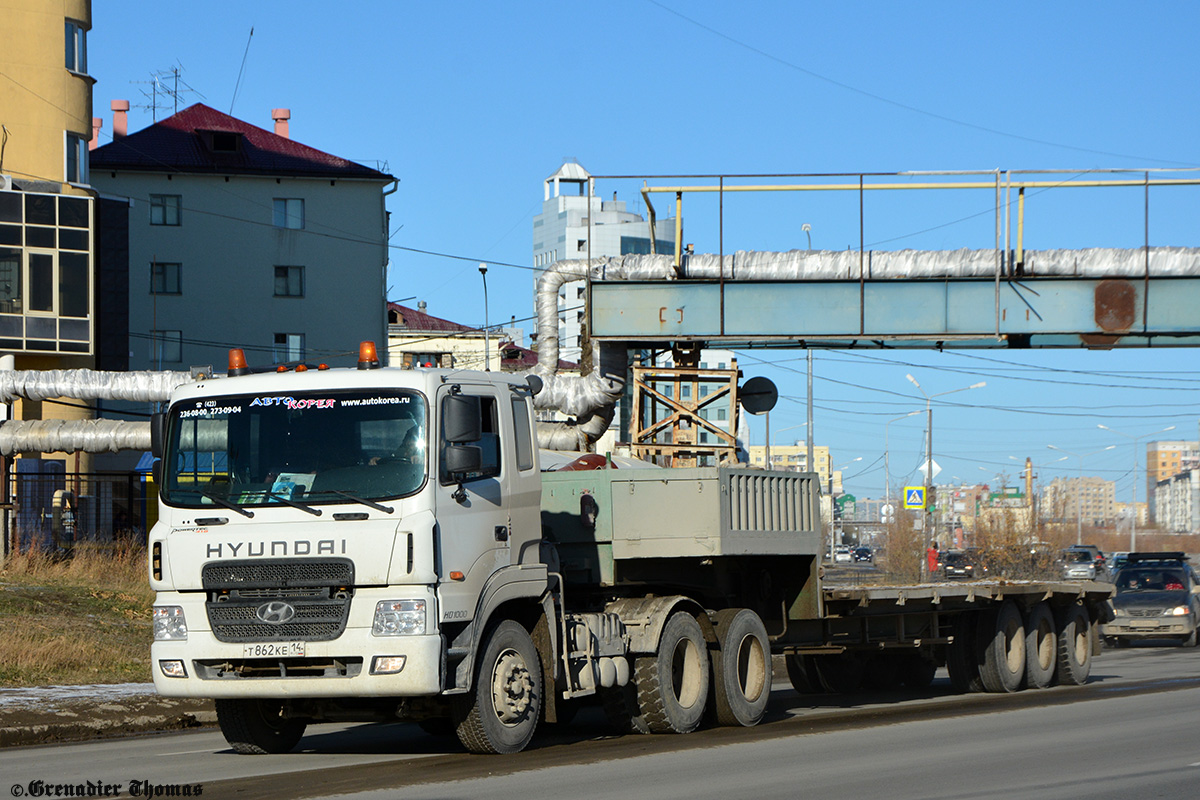 Саха (Якутия), № Т 862 КЕ 14 — Hyundai Power Truck HD1000