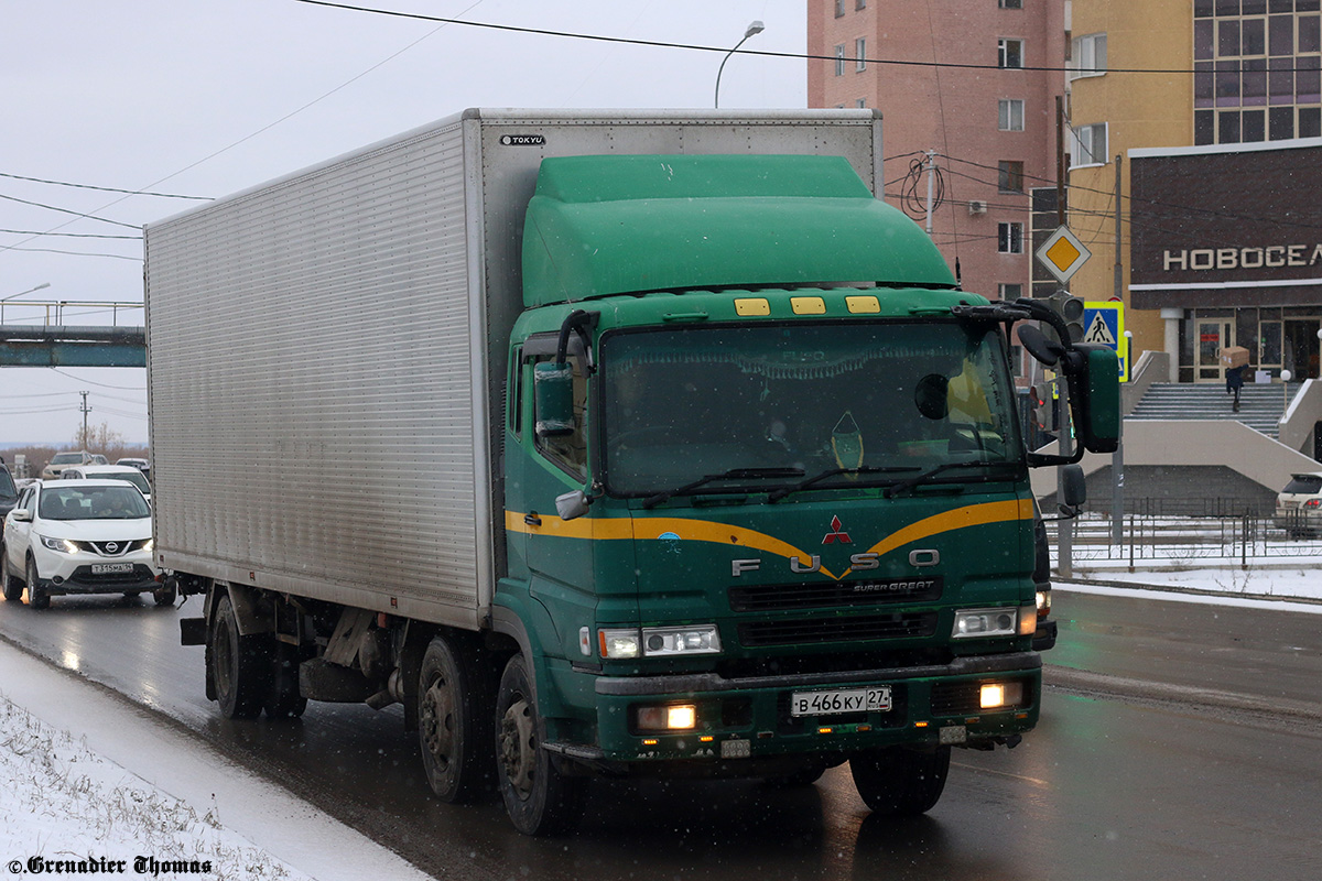 Хабаровский край, № В 466 КУ 27 — Mitsubishi Fuso Super Great