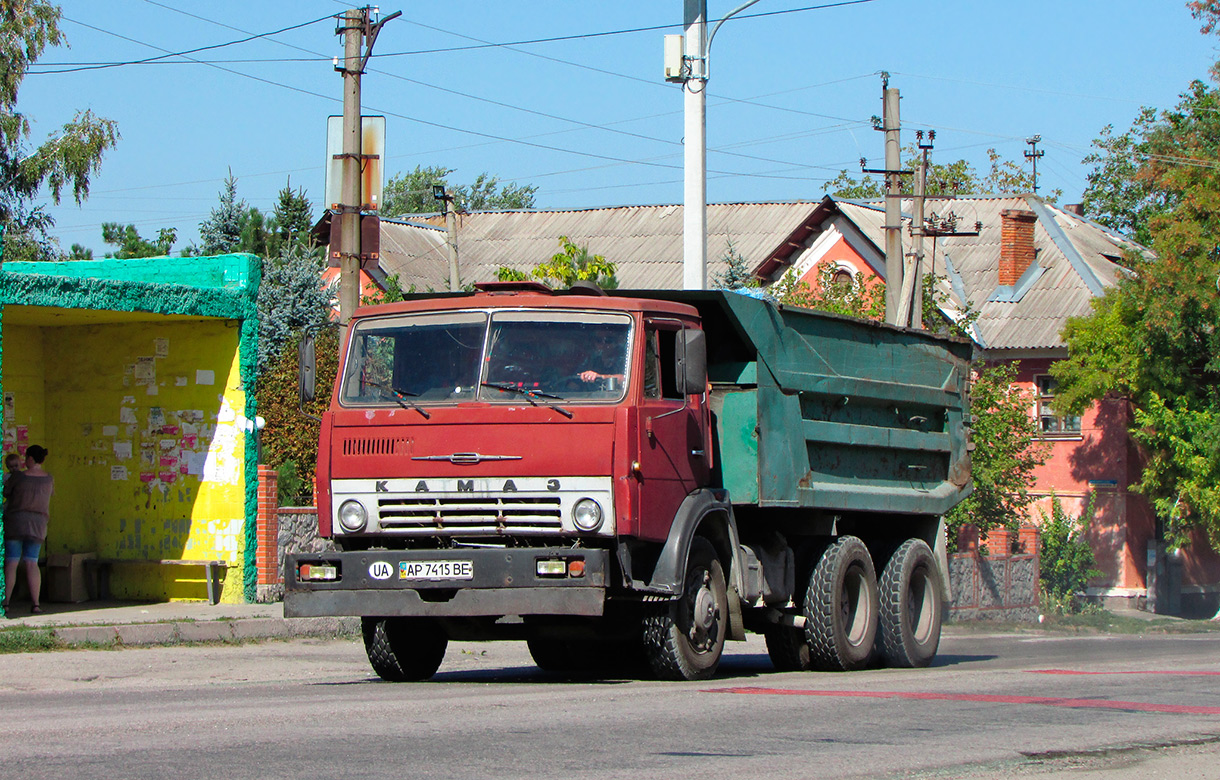 Запорожская область, № АР 7415 ВЕ — КамАЗ-55111 [551110]