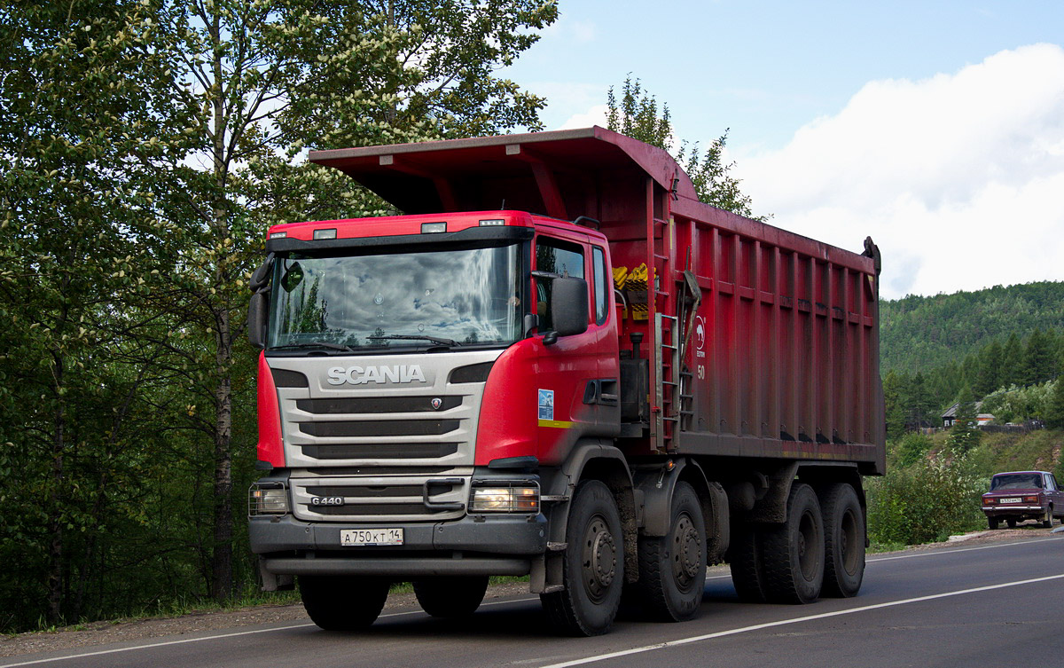 Саха (Якутия), № А 750 КТ 14 — Scania ('2013) G440