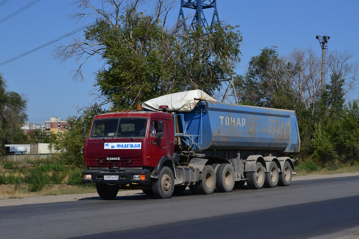 Волгоградская область, № Р 297 НХ 34 — КамАЗ-54115-15 [54115R]