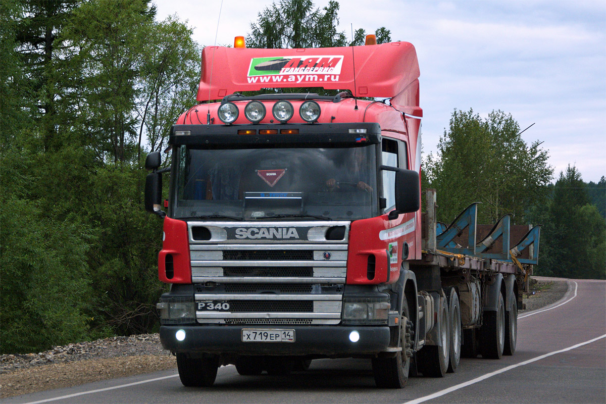 Саха (Якутия), № Х 719 ЕР 14 — Scania ('1996) P340